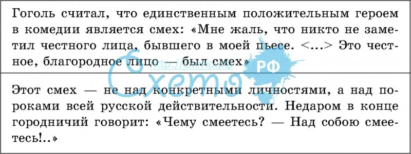 «ревизор»: 8 сочинений для 8 класса 2023 года