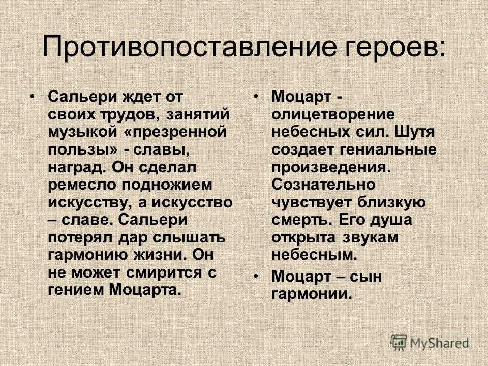 Проблема гения и злодейства в моцарт и сальери пушкина сочинение - сочинить.ру