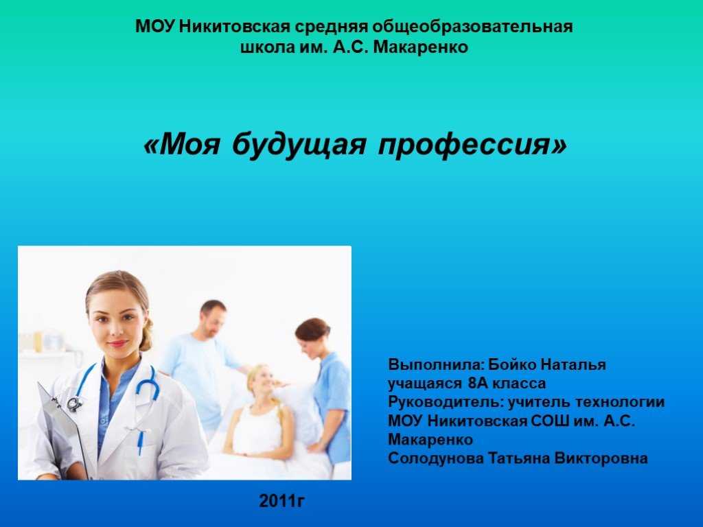 Моя любимая профессия сочинение (врач, учитель, программист...)