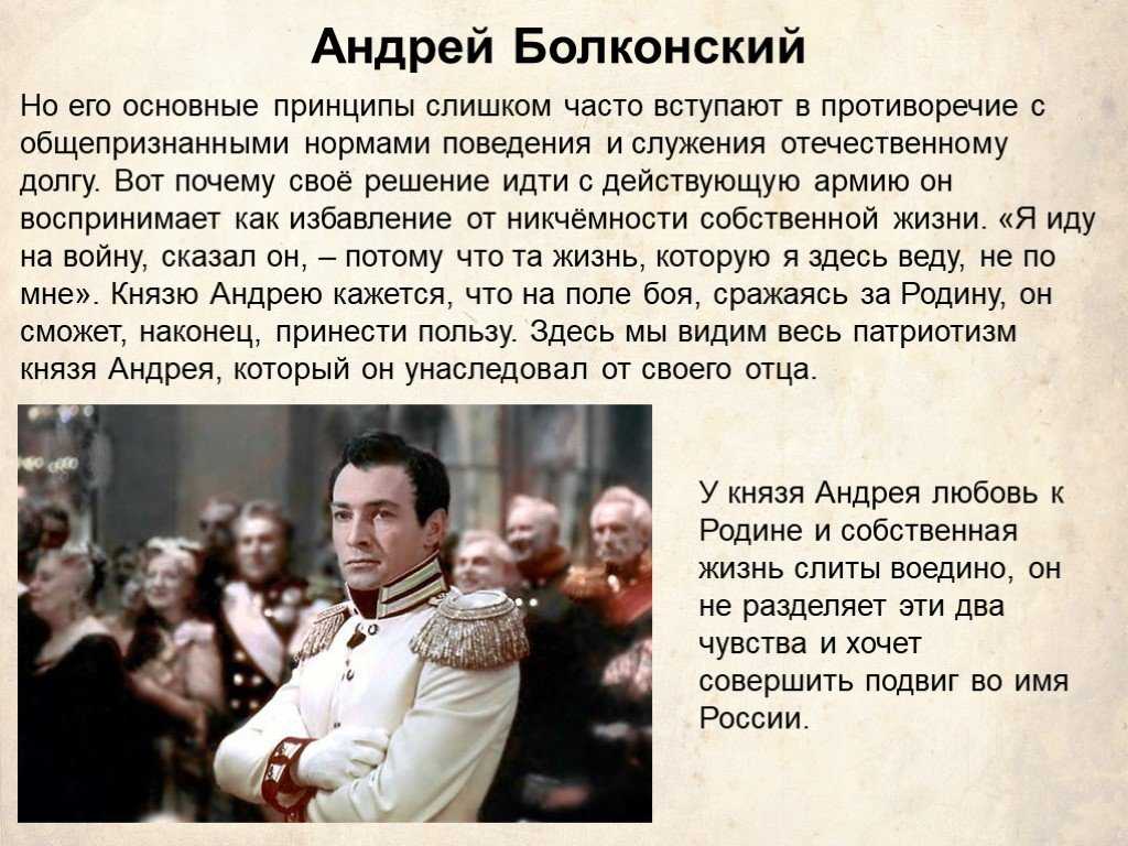 Характеристика семьи болконских в романе «война и мир» льва толстого