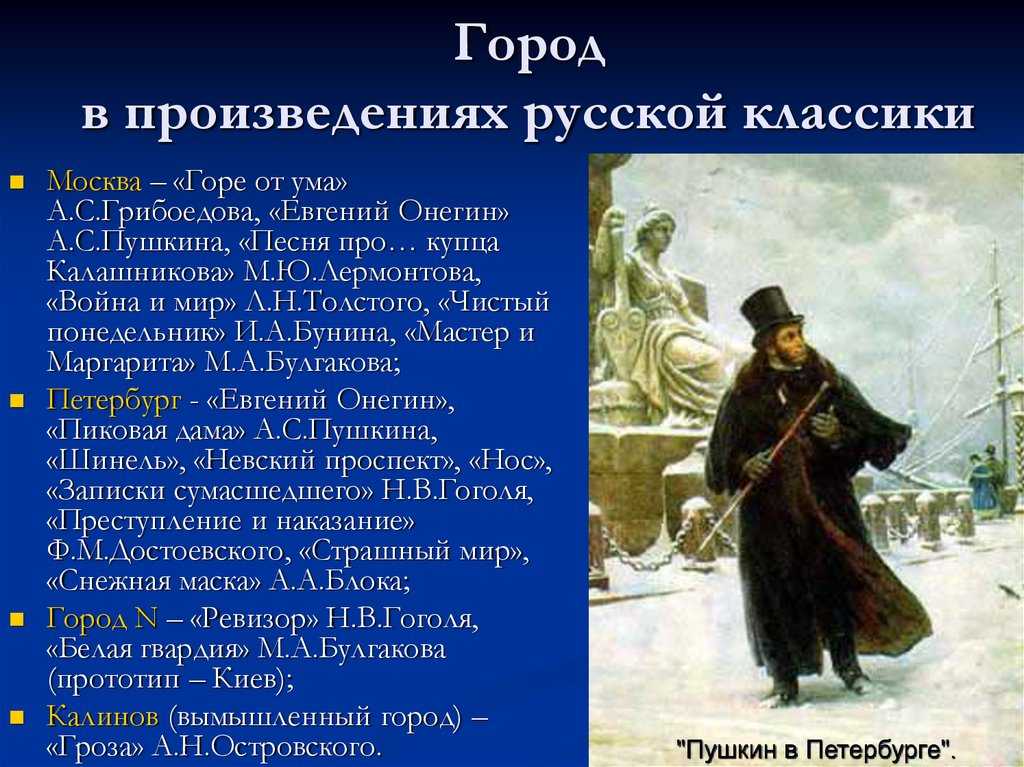 Образ петербурга в романе пушкина евгений онегин