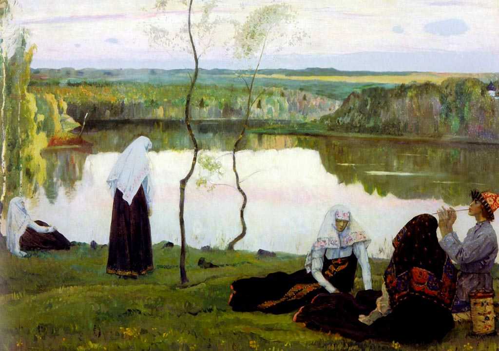 Сочинение-описание картины «лель. весна», нестеров (2 варианта - кратко и подробно)