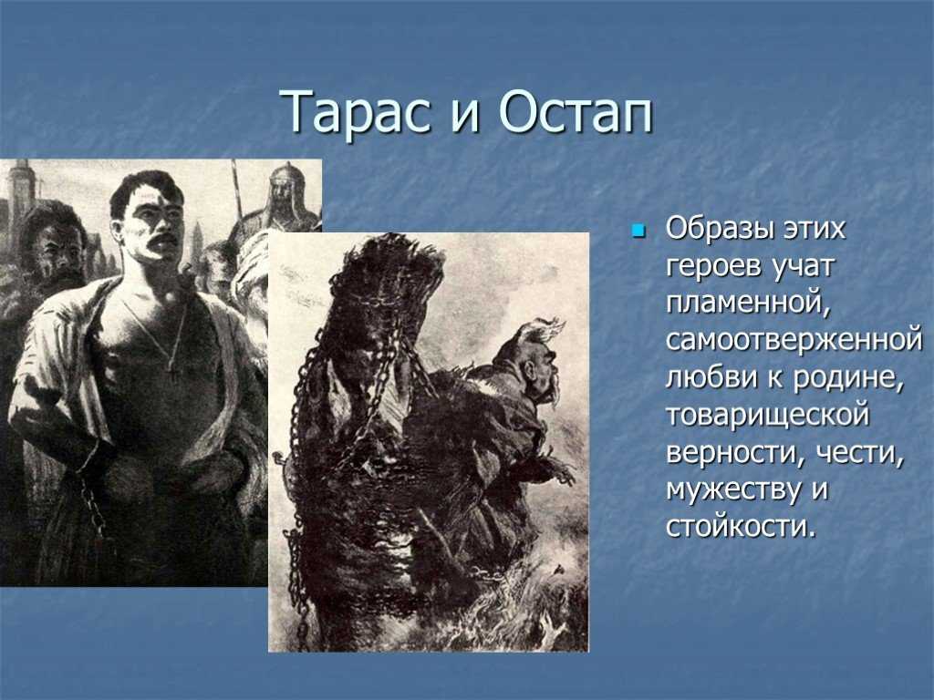 Краткое содержание “тараса бульбы” гоголя