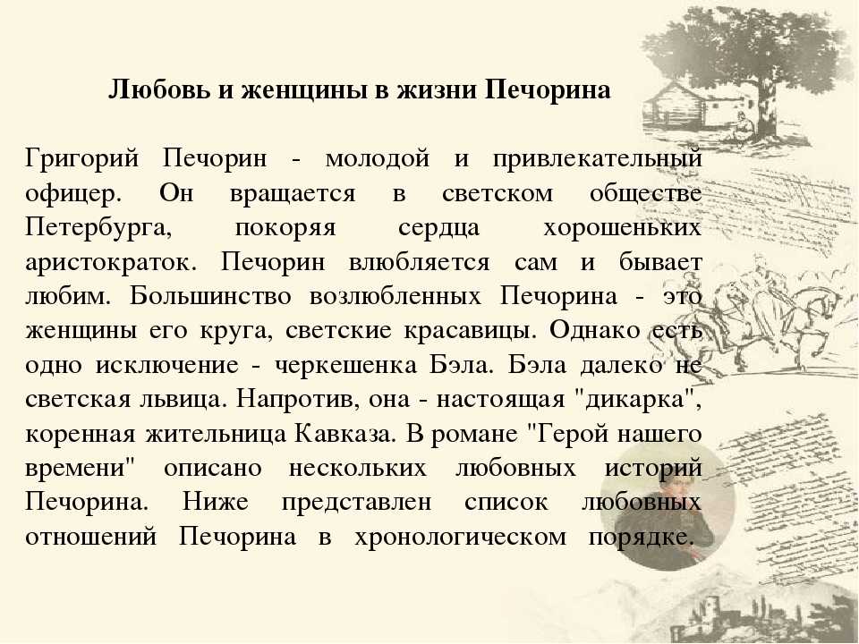 Сочинение печорин (образ и характеристика) в романе герой нашего времени 9 класс