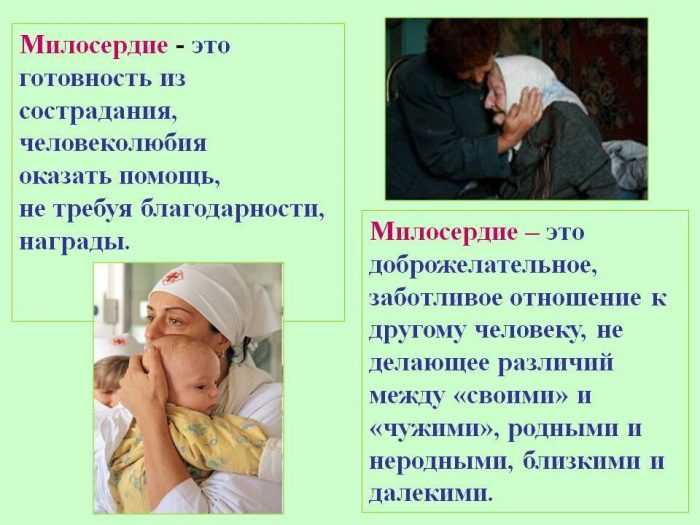 Милосердие: основа морали, религии и человечности