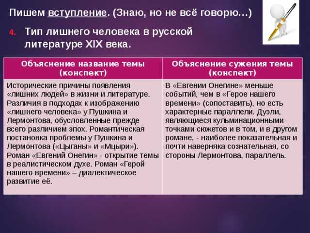 Тема лишнего человека в русской литературе 19 века