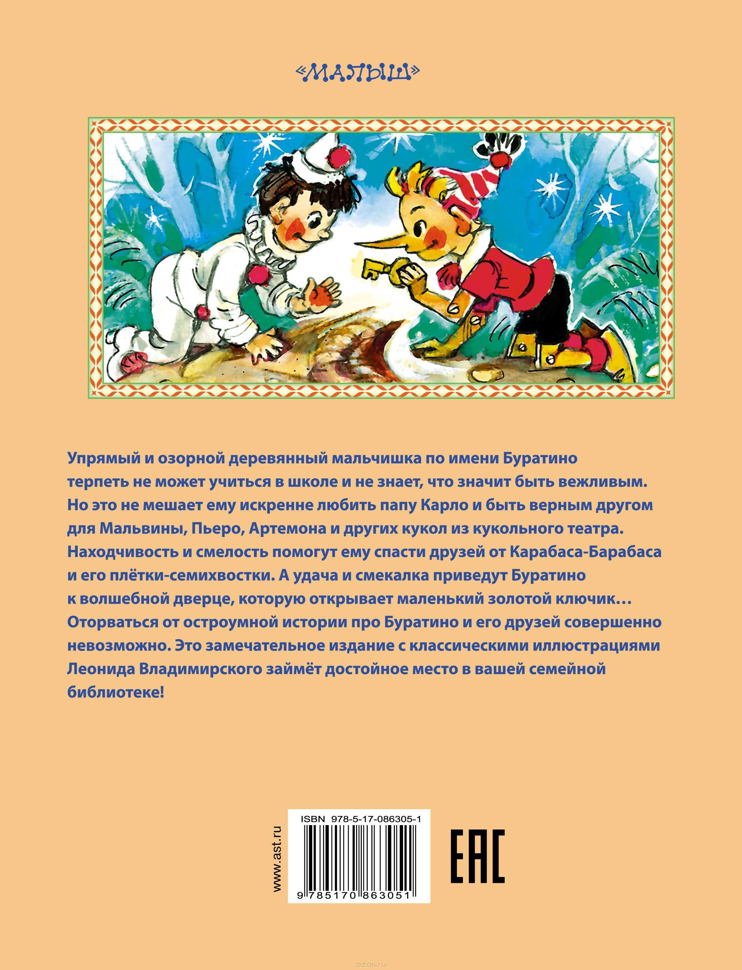 Сочинение по сказке буратино толстого