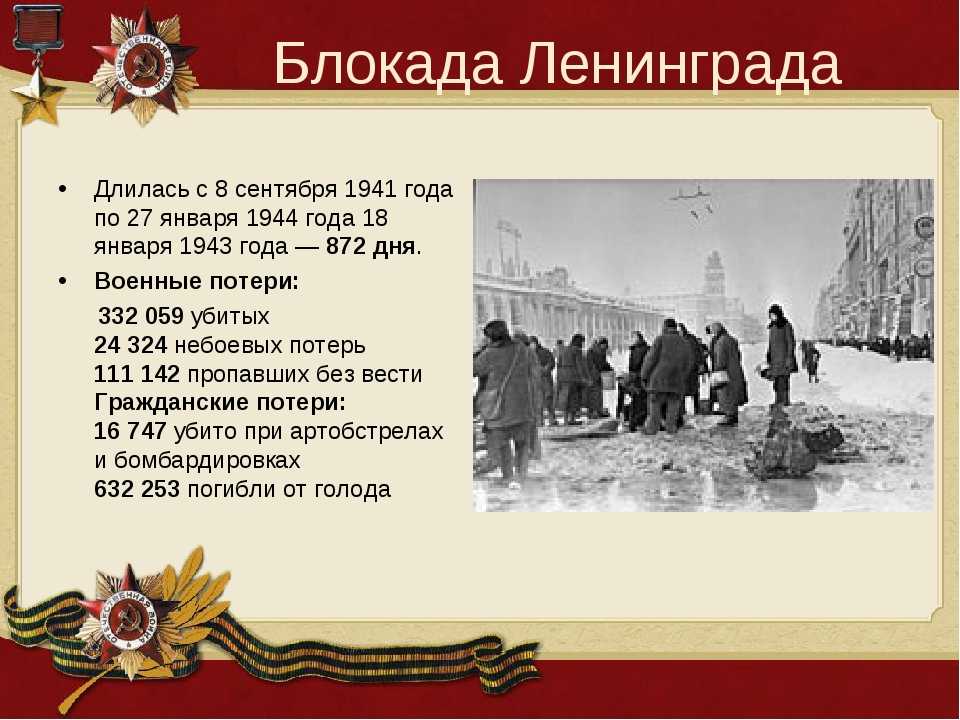 Как люди выживали во время блокады ленинграда