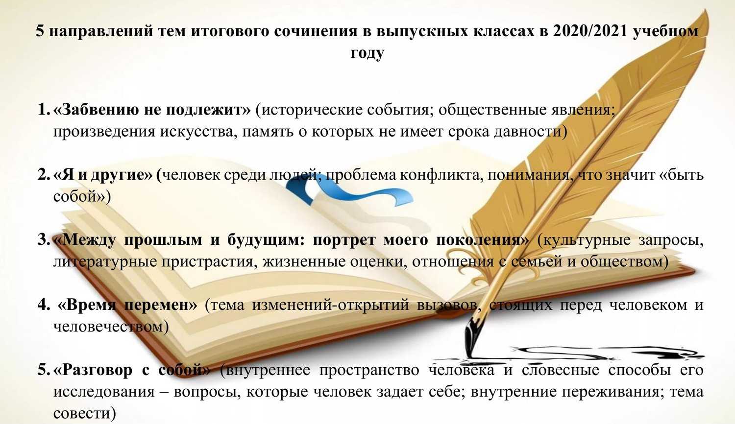 Что дают человеку уроки прошлого? – сочинение