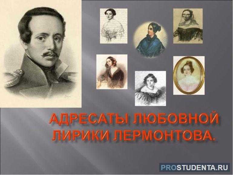 Основные мотивы лирики лермонтова