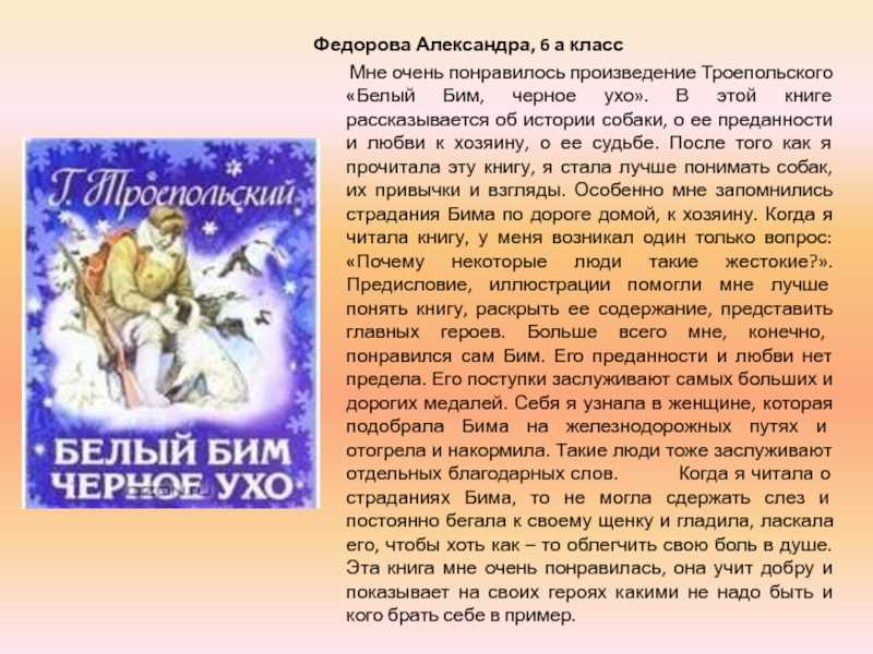 Троепольский белый бим черное ухо аргументы егэ. сочинение по повести белый бим черное ухо. х. бим доверял людям. а когда он начал терять веру в человека
