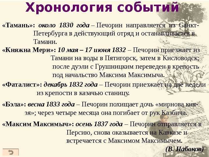 Краткое содержание «тамань» за 2 минуты и за 5 минут подробно