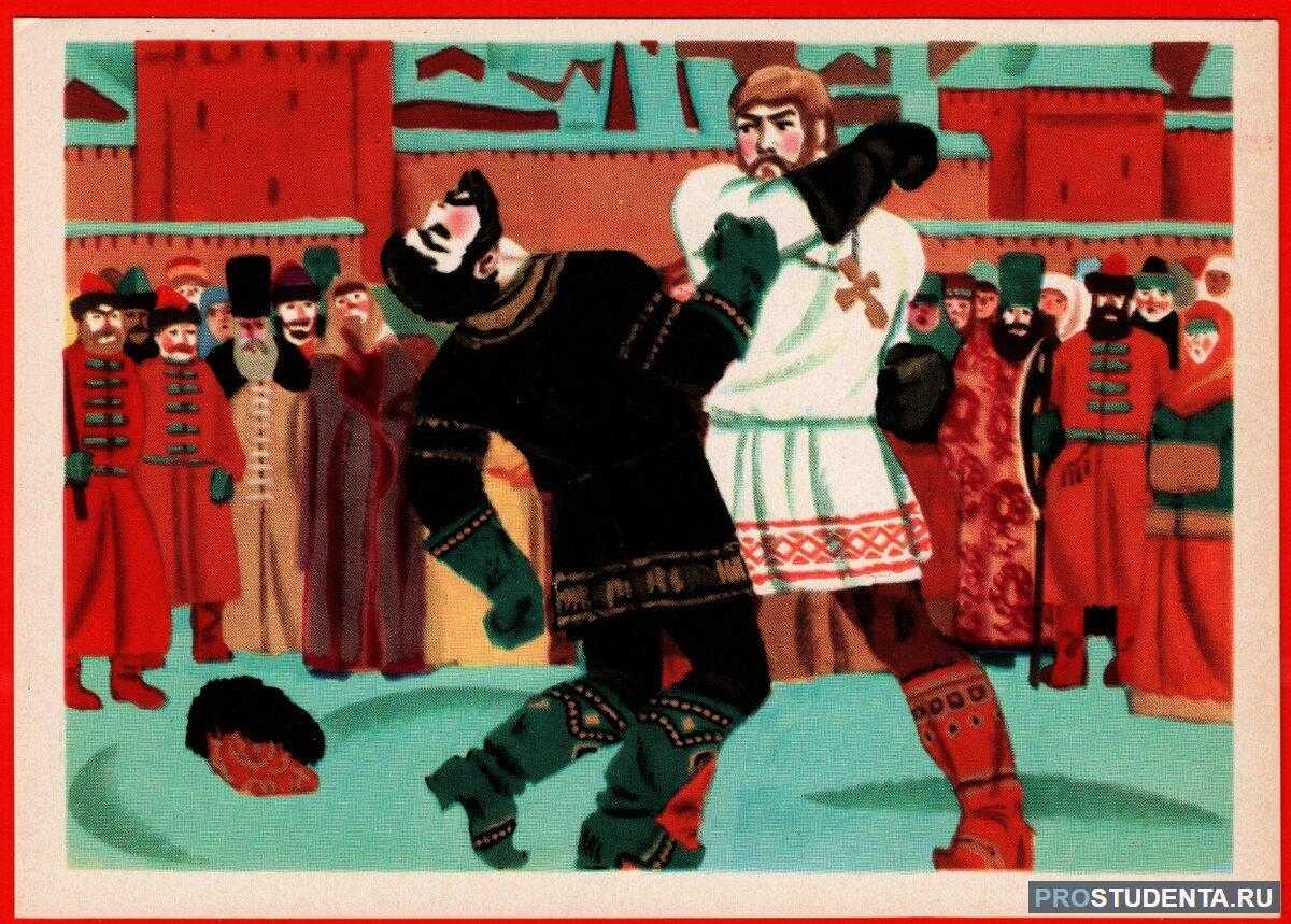 Анализ поэмы «песня про купца калашникова» (м. ю. лермонтов)