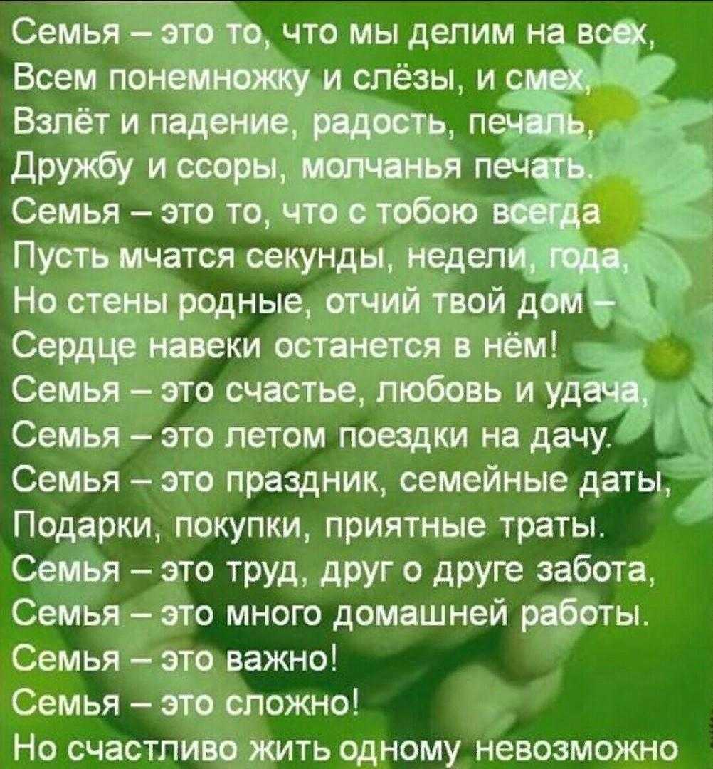 Сочинение моя семья/my family на английском языке — для 1-4 классов