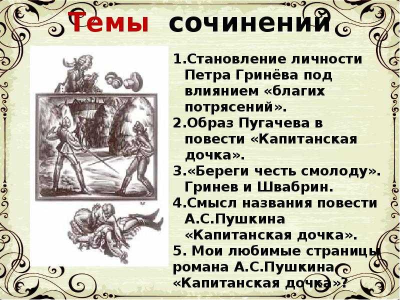 Образ и характеристика петра гринева из повести капитанской дочки