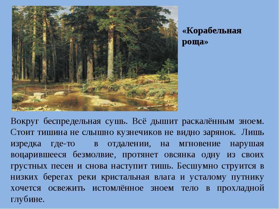 Самые известные картины ивана ивановича шишкина с названиями — «лермонтов»